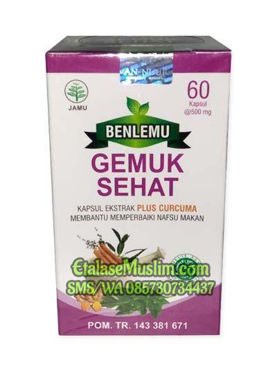 Kapsul Gemuk Sehat ( BENLEMU ) Al Ghuroba 60 Kapsul