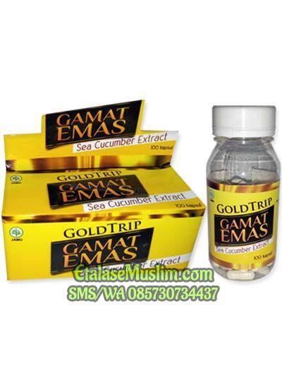 GoldTrip GAMAT EMAS Sea Cucumber Extract 100 Kapsul