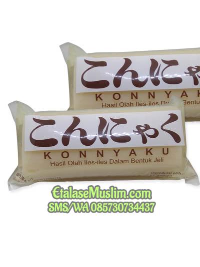 Jelly KONNYAKU (KBC) 500gr Konyaku blok coklat