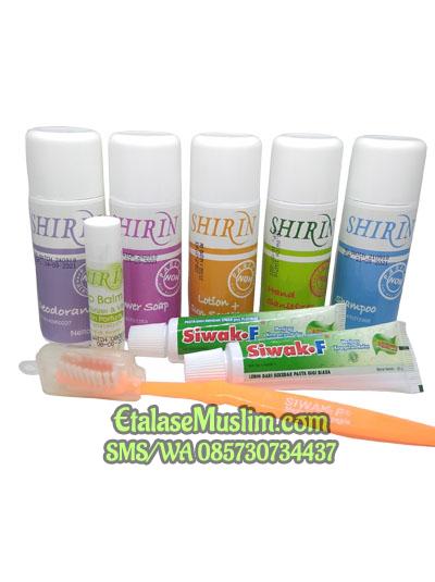 BESAR - Shirin Paket Perlengkapan Haji Umroh Sabun Shampo Deodorant