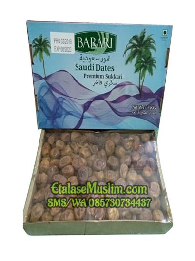 [3Kg] Kurma BARARI Saudi Dates Premium Sukkari