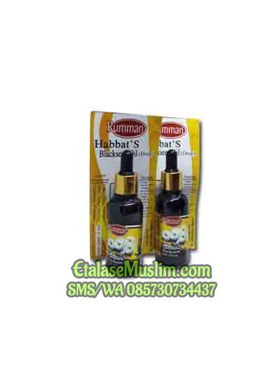 30 ML - Habbat's Blackseed Oil Drop Rumman Minyak Habbatussauda tetes