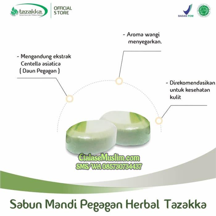 Sabun Mandi Herbal PEGAGAN Tazakka BPOM POM NA
