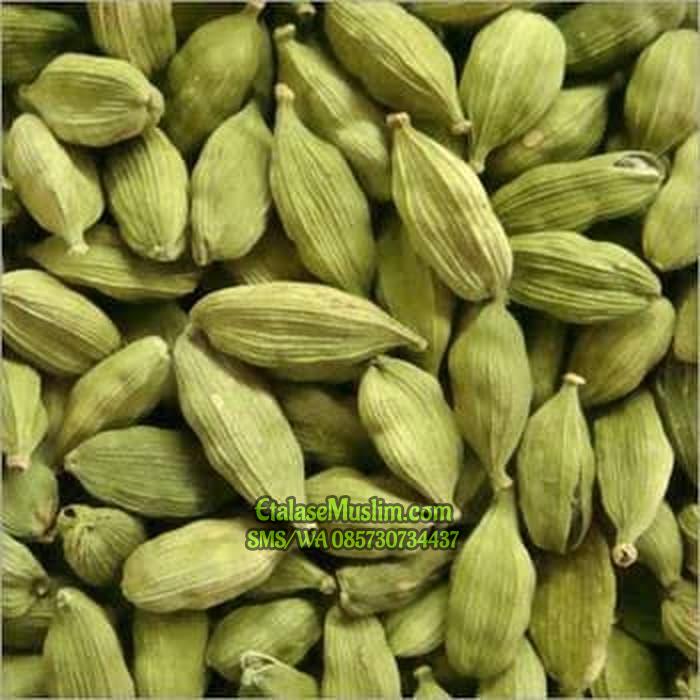 KAPULAGA HIJAU - GREEN CARDAMOM CARDAMON - KAPULOGO KAPOL 25 Gram 