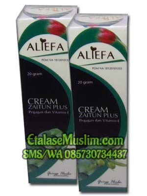 Aliefa Cream Zaitun Plus Pegagan dan Vitamin E
