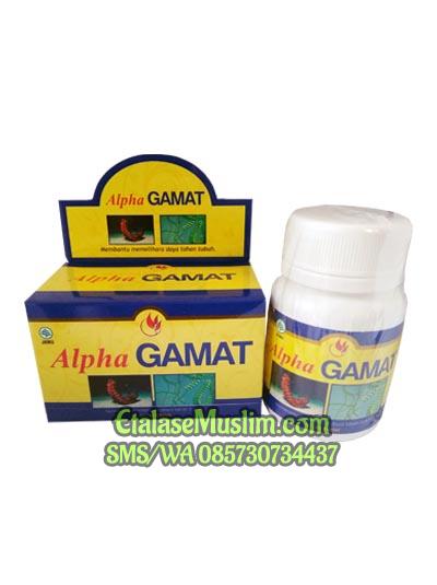 Alpha GAMAT Gold (Gamat plus Spirulina Kaplet)