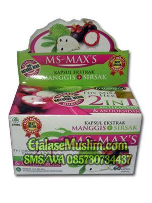 Kapsul MS-MAX`S (Ekstrak Manggis + Sirsak)