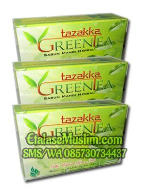 Sabun Mandi Herbal Green Tea Tazakka
