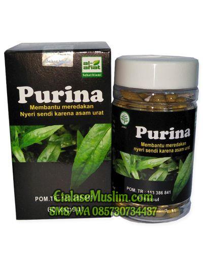 Purina 60 Kapsul Al - Afiat (Obat Herbal Asam Urat & Nyeri Sendi)