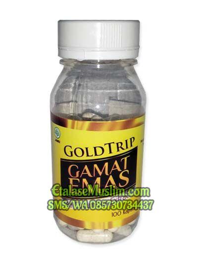 GoldTrip GAMAT EMAS Sea Cucumber Extract 100 Kapsul