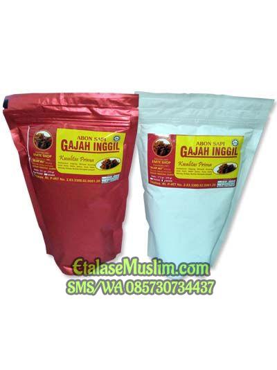 Abon Sapi Gajah Inggil Rasa MANIS 250 gram