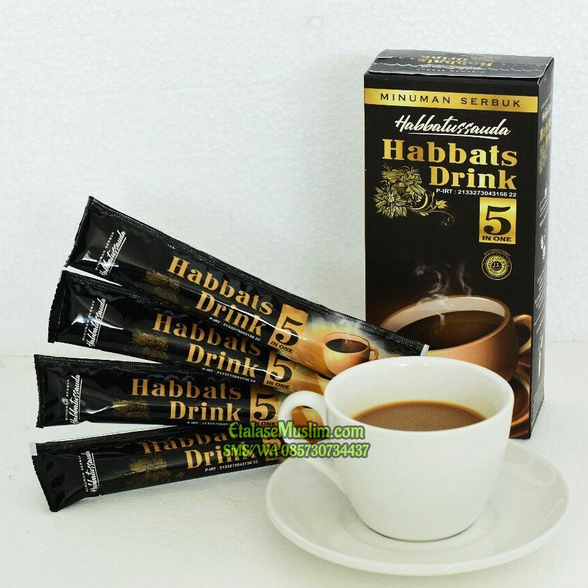 Minuman Serbuk Habbatussauda Habbats Drink 5 in One (10 saschet)