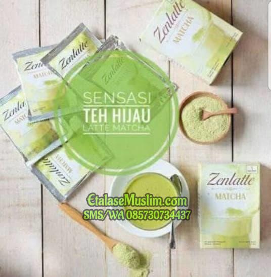 Zenlatte Matcha Green Tea Teh Hijau Jepang dengan Krimer (SACHET )