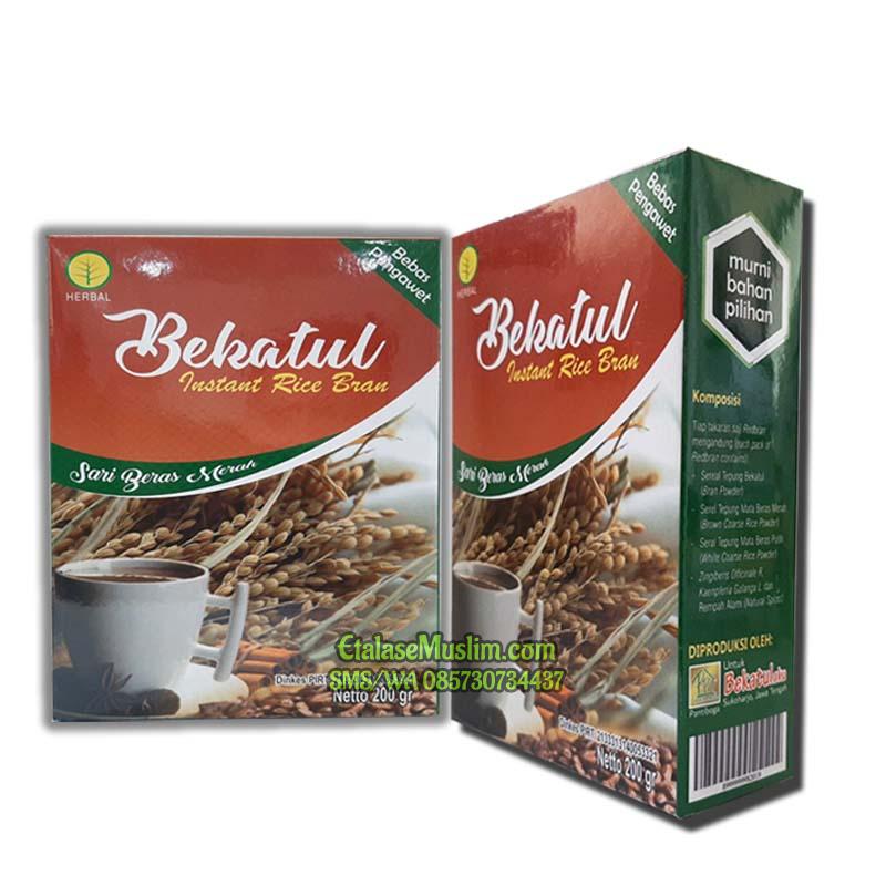 Bekatul Beras Merah 200gram (instan rice bran)