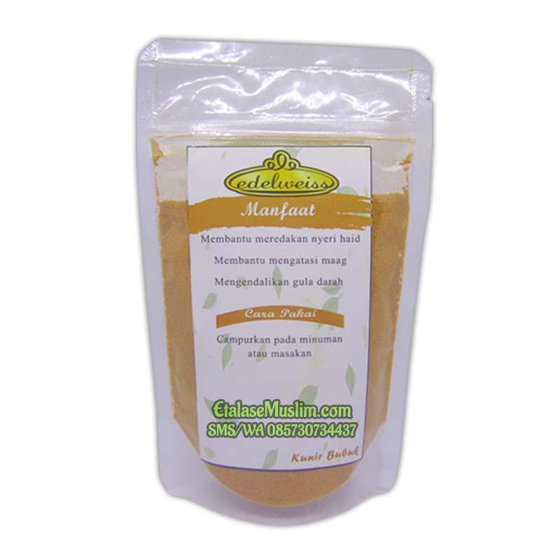 Kunir Serbuk - Kunyit Bubuk Edelweiss 50 Gram