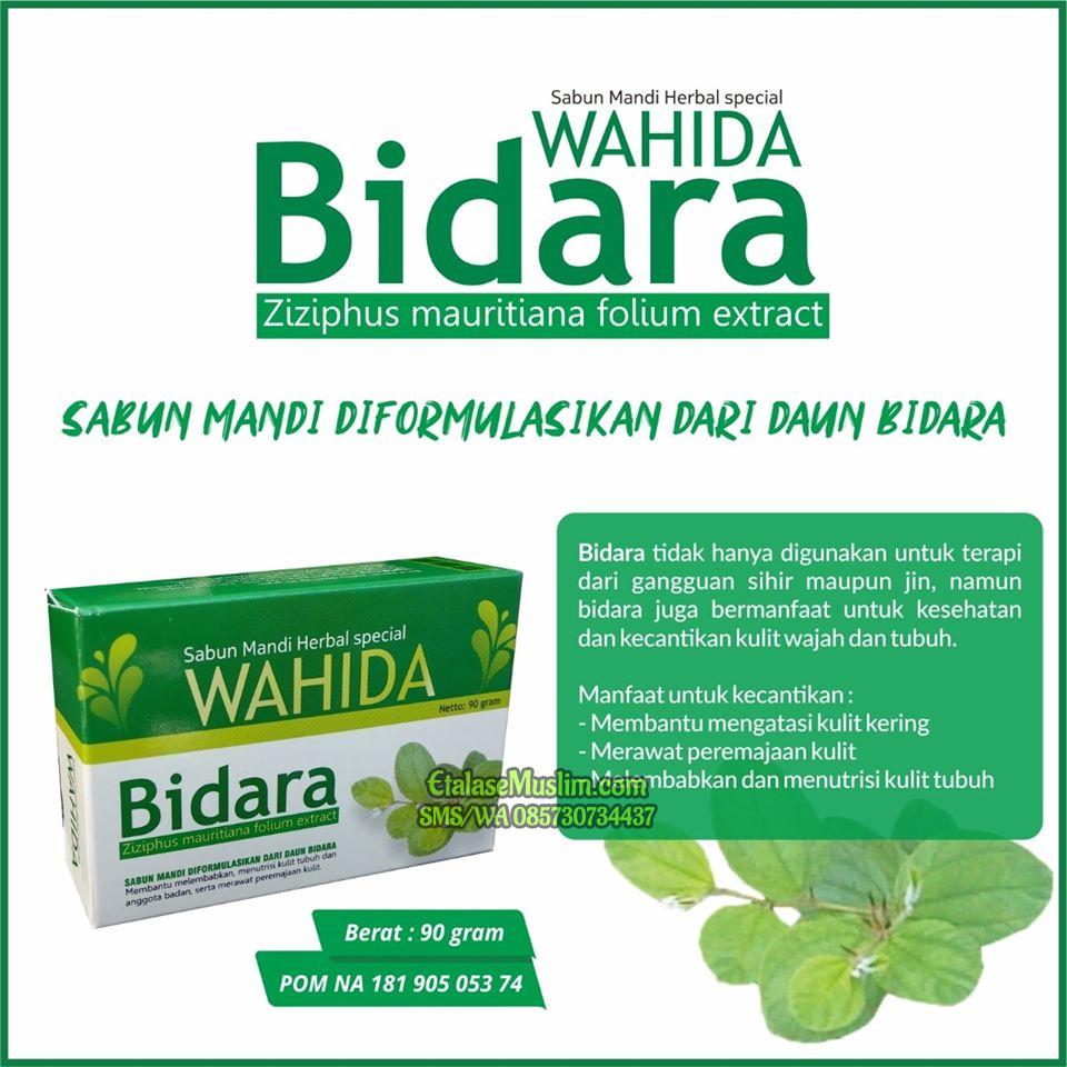 Sabun Mandi Herbal WAHIDA BIDARA - BPOM POM NA
