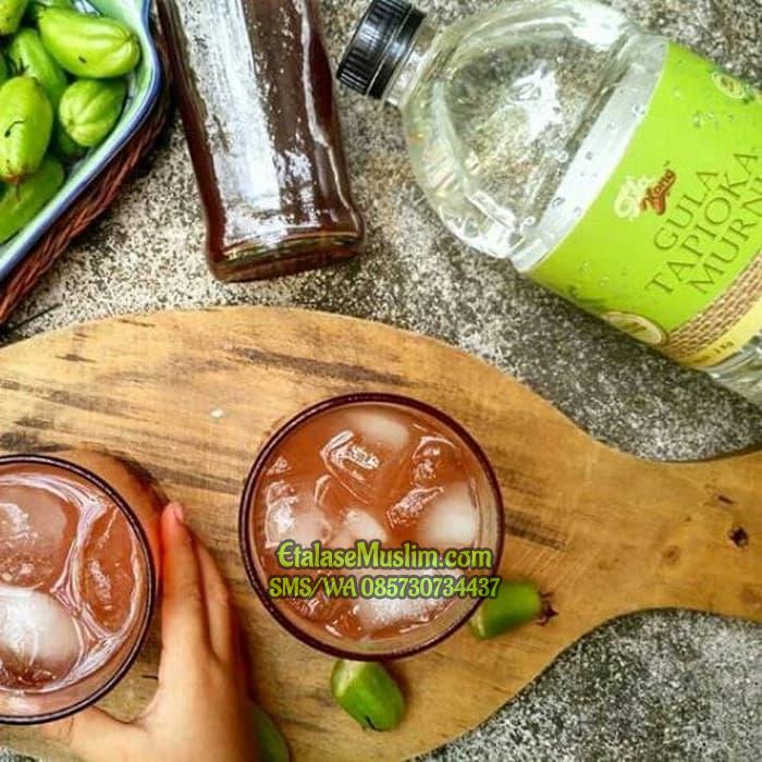 2 Kg GULAKONG Gula Singkong Cair Tapioka Murni Botol Refill 2 Kilogram