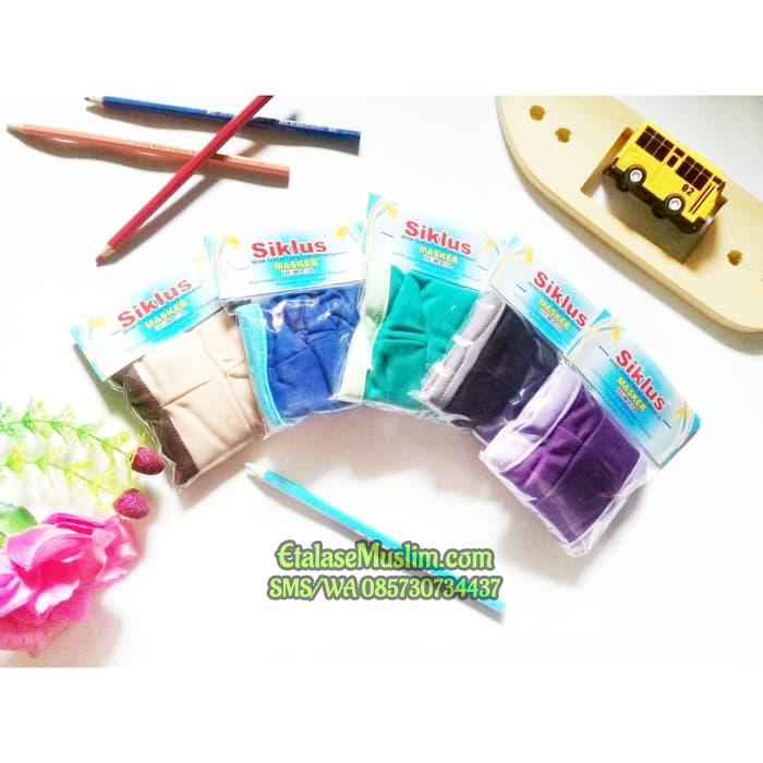 MASKER KAIN SIKLUS - DEWASA DAN ANAK - MASKER MULUT HIDUNG BISA DICUCI