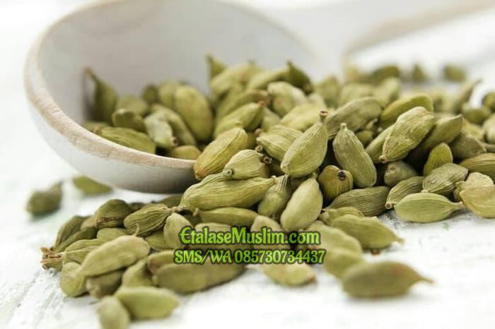 KAPULAGA HIJAU - GREEN CARDAMOM CARDAMON - KAPULOGO KAPOL 25 Gram 