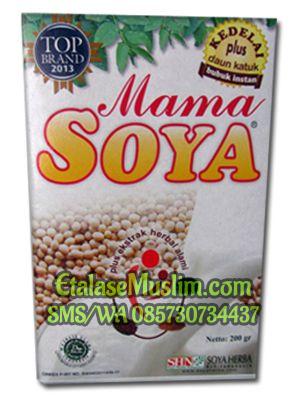 MAMA SOYA (Bubuk instant kedelai plus daun katuk,dll)