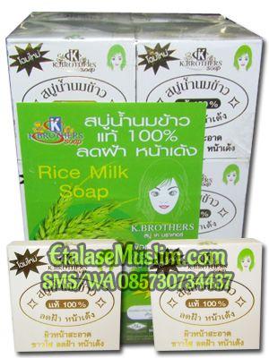 Sabun Beras Thailand K. Brothers 100%
