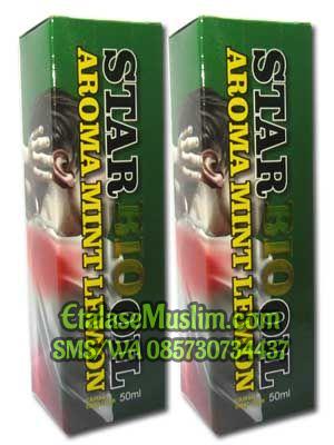 STAR BIO Oil 50 ml Aroma Lemon Mint (Hijau)