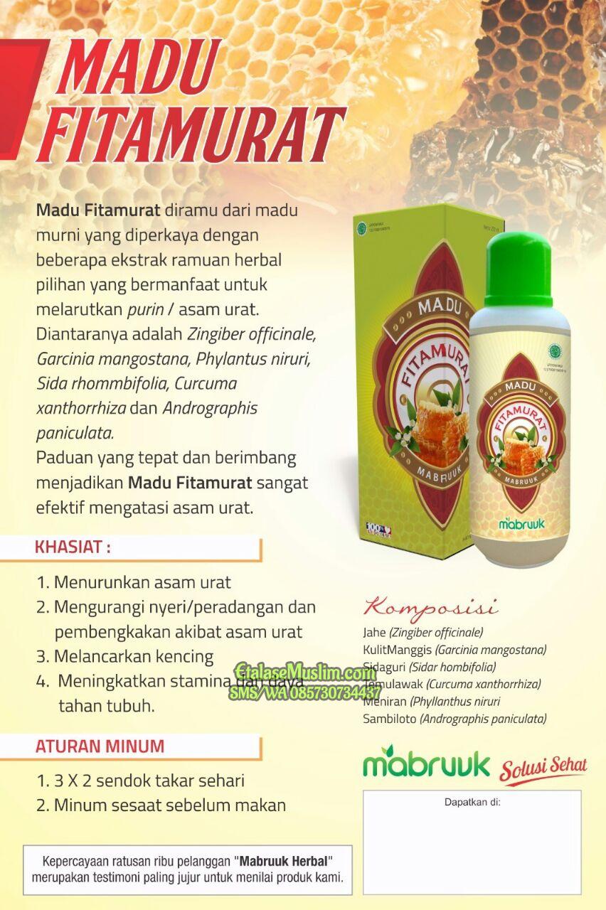 Madu Fitamurat 250 ml Mabruuk