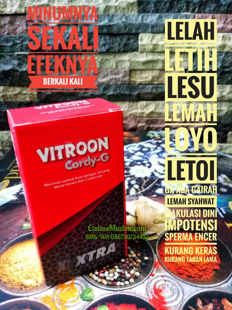 Vitroon Cordy-G XXXTRA (Minuman Serbuk Berperisa Kopi)