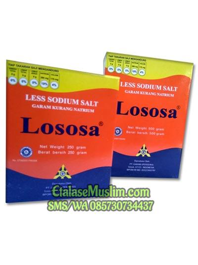 (250 Gram) Garam Kurang Natrium LOSOSA Less Sodium Salt