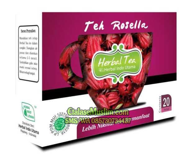 Teh Celup Rosella HIU Herbal Indo Utama Rosella Herbal Tea