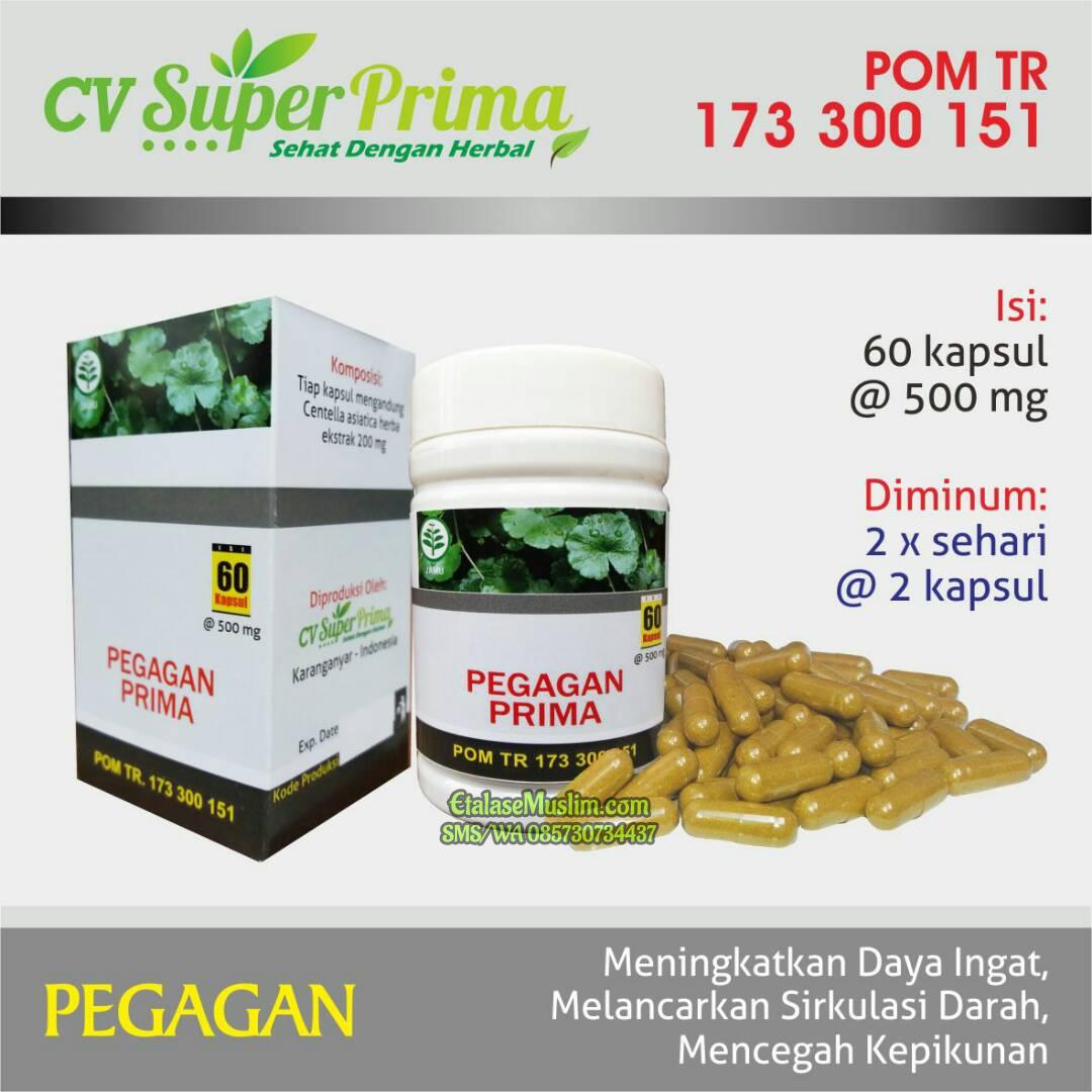 Kapsul Pegagan Super Prima 60 Kapsul