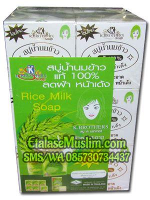 Sabun Beras Thailand K. Brothers 100%