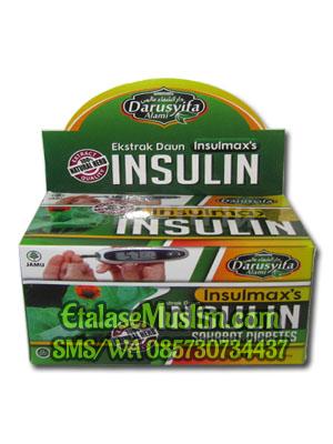 Insulmax's Ekstrak Daun Insulin Sahabat Diabetes Isi 60 Kapsul