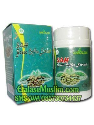 SAH Green Coffee Extract isi 60 Kapsul (Sari Alam Herbal)