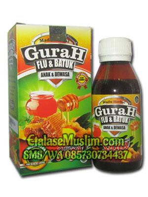 Madu Herbal Gurah Flu & Batuk Plus Daun Saga (Anak & Dewasa) 160gr