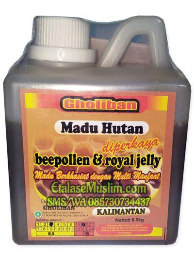 GHOLIBAN Madu Hutan Kalimantan 0,5Kg (Beepollen & Royal Jelly)