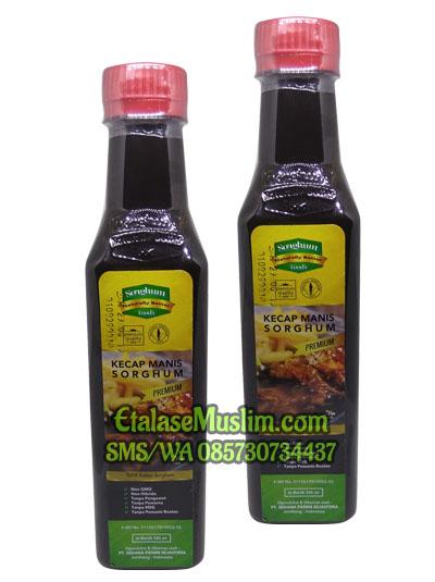 Kecap Manis Sorghum Premium Tanpa MSG 100% Nektar Alami 330 ml