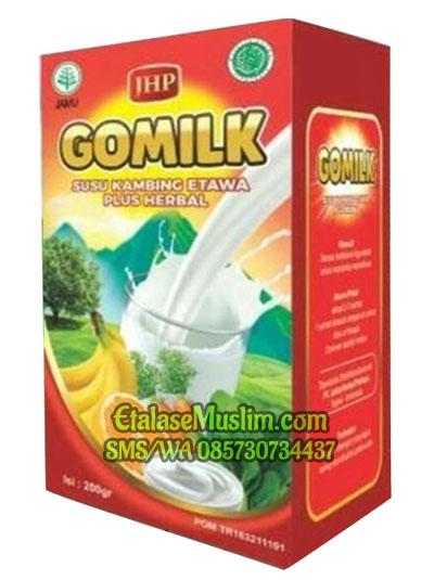 GOMILK - Susu Kambing Etawa Plus Herbal Daun Kelor + Daun Salam BPOM