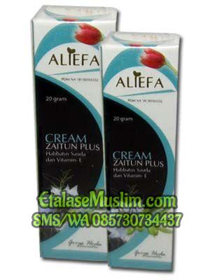 Aliefa Cream zaitun plus habbatussauda dan Vit-E