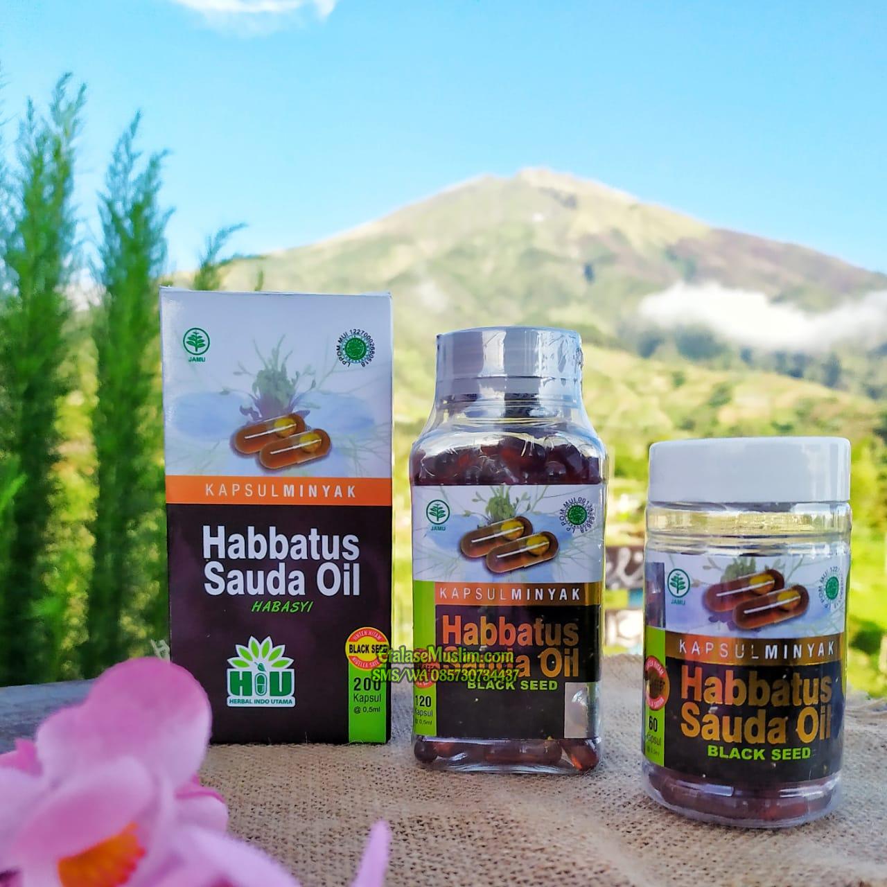 Kapsul Minyak Habbatus isi 60 Herbal Indo Utama