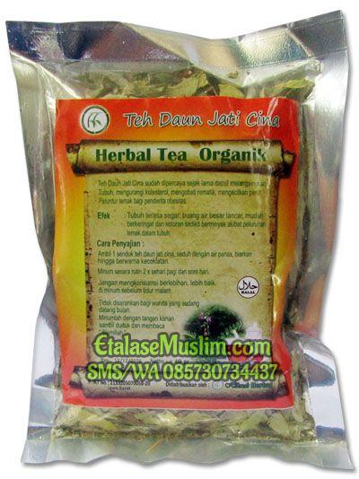 Tea Daun Jati Cina Curah 40 gram Hikmah Herbal