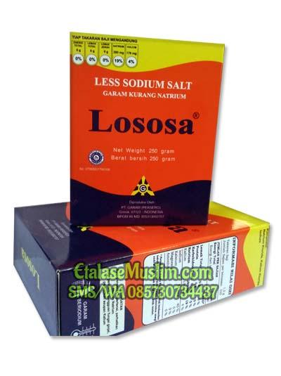 (250 Gram) Garam Kurang Natrium LOSOSA Less Sodium Salt