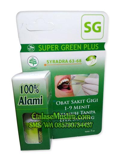 Super Green Plus SG (solusi Sakit Gigi)