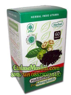 Habbatus Sauda plus Mengkudu Herbal Indo Utama